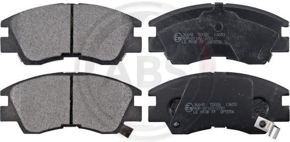 Brake Pad Set, disc brake 36648