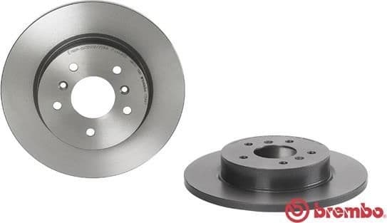 Brake discs kit rear, (2pcs), Top Quality 08.C546.11 - image 2