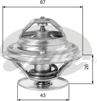 Thermostat, coolant TH05586G1