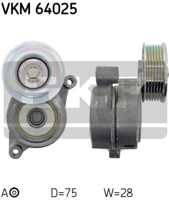 Tensioner belt VKM64025