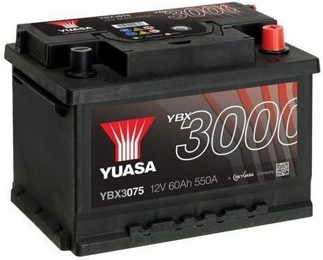 Starter Battery YBX3000 SMF Batteries YBX3075
