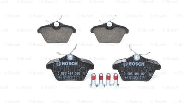 Brake Pad Set, disc brake 0986494020