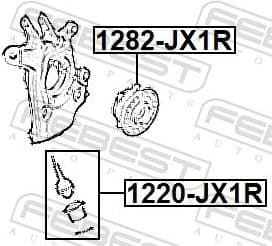 Ball Joint 1220-JX1R - image 2