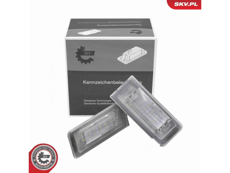 Licence Plate Light 72SKV588
