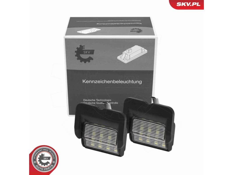 Licence Plate Light 72SKV554