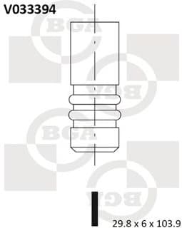 Valve exhaust V033394 - image 2