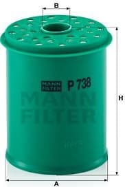 Fuel Filter P738X