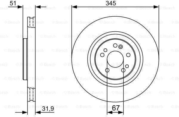 Brake Disc 0986479405 - image 5
