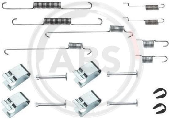 Accessory Kit, brake shoes 0815Q