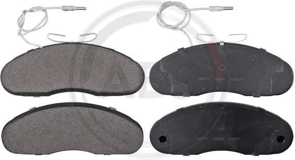 Brake Pad Set, disc brake 36877