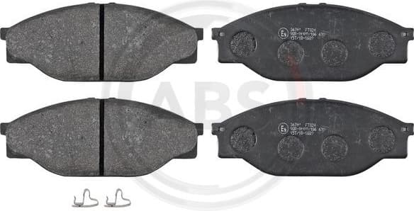 Brake Pad Set, disc brake 36761