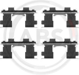 Accessory Kit, disc brake pad 1253Q