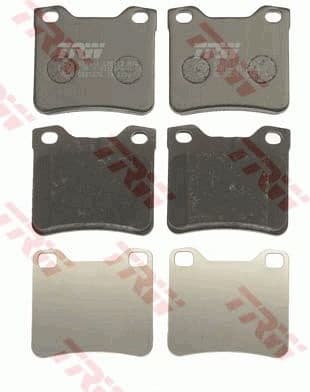 Brake Pad Set, disc brake COTEC GDB1276 - image 2