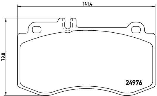 Brake Pad Set, disc brake PRIME LINE P50087