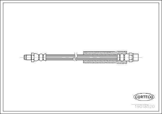 Brake Hose 19018520