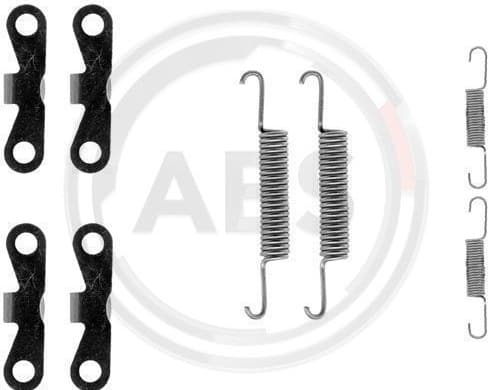Accessory Kit, parking brake shoes 0720Q