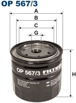 Oil Filter OP567/3