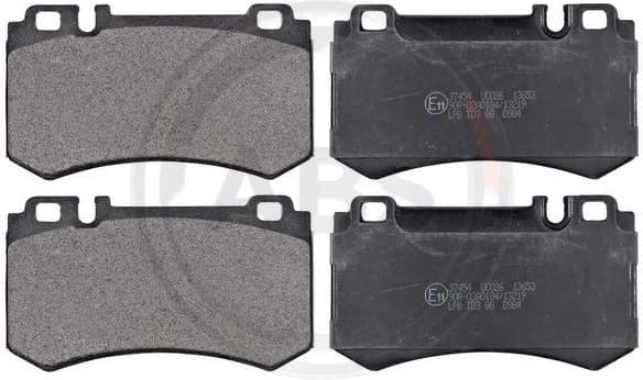 Brake Pad Set, disc brake 37454