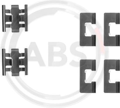 Accessory Kit, disc brake pad 1091Q