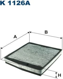 Filter, cabin air K1126A