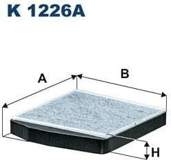 Filter, cabin air K1226A - image 2