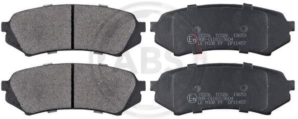 Brake Pad Set, disc brake 37226