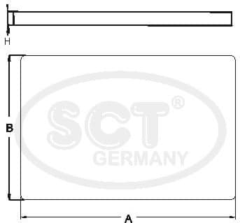 Filter cabin SA1254 - image 3