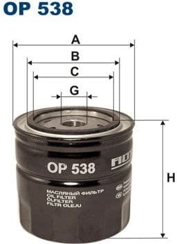 Oil Filter OP538