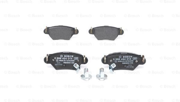 Brake Pad Set, disc brake 0986494014