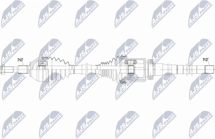 Drive Shaft NPW-FR-214
