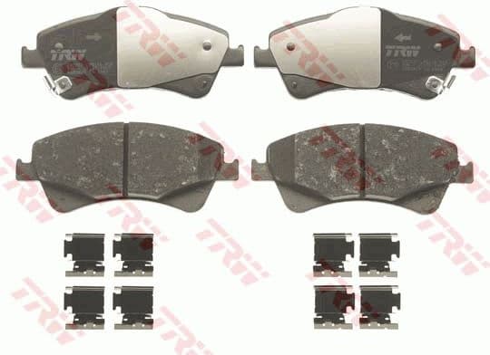 Brake pads front, Top Quality GDB3479 - image 2