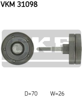 Tensioner belt VKM31098