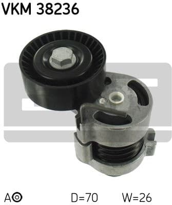 Tensioner belt VKM38236