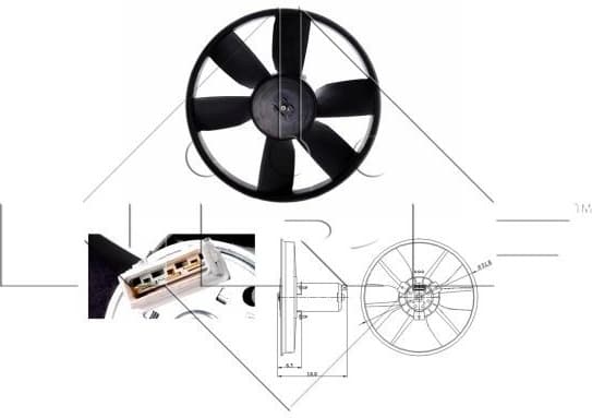 Fan, engine cooling 47401 - image 4