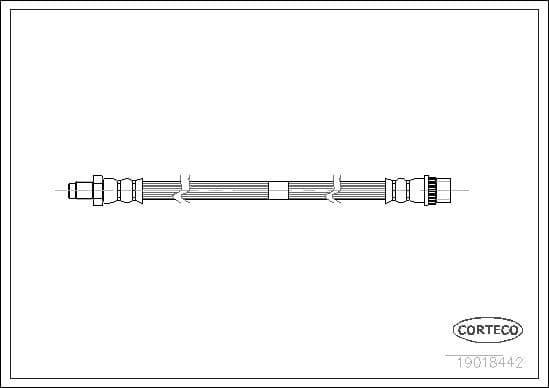 Brake Hose 19018442