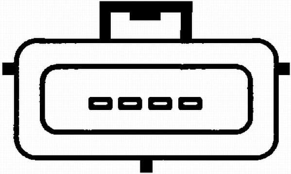 Mass Air Flow Sensor 8ET 009 142-281 - image 2