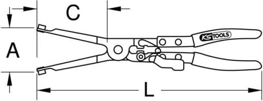 Pliers, exhaust pipe clamp 150.1535 - image 7