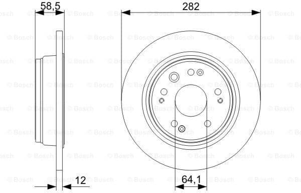 Brake Disc 0986479361 - image 2
