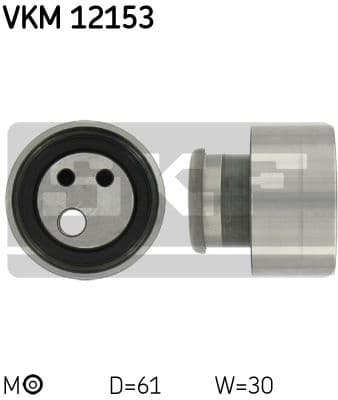 Tensioner belt VKM12153 - image 2