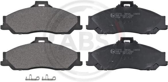 Brake Pad Set, disc brake 37193
