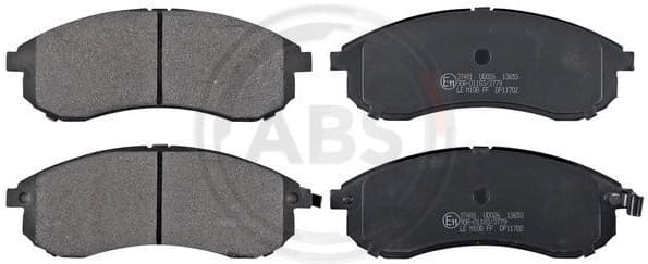 Brake Pad Set, disc brake 37481