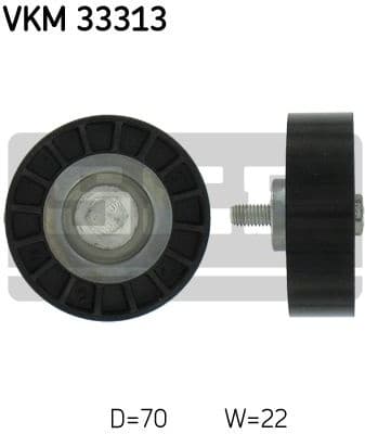 Tensioner belt VKM33313