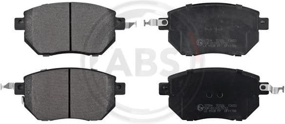 Brake Pad Set, disc brake 37504