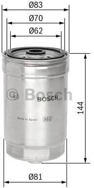 Fuel Filter 1457434314 - image 5