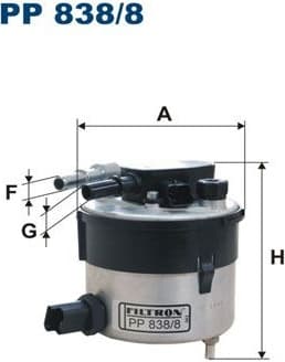 Fuel Filter PP838/8