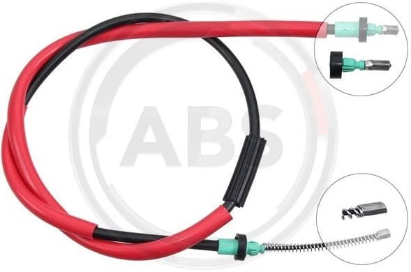 Cable Pull, parking brake K13885