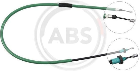 Cable Pull, parking brake K18938