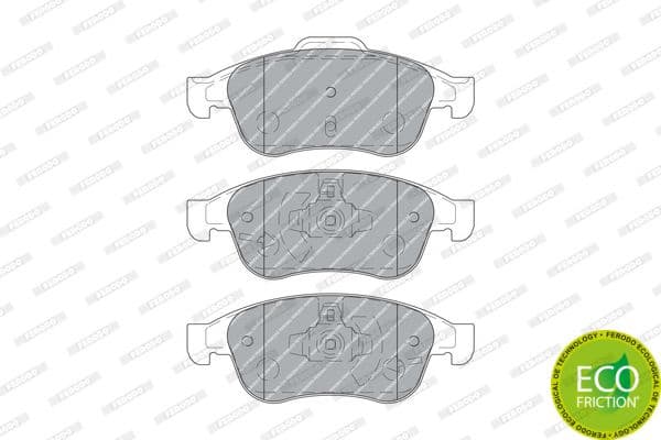 Brake pads front, Top Quality FDB4180 - image 3