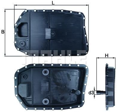 Filter automatic gearbox HX154 - image 2