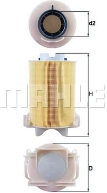 Filter air LX1566 - image 2